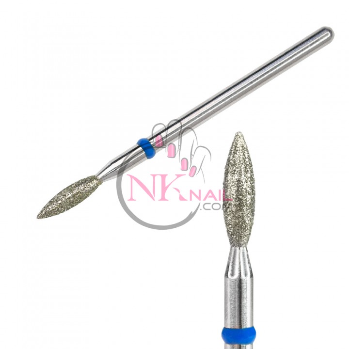 Ф06. ФРЕЗА АЛМАЗНАЯ ПЛАМЯ СИНЕЕ 025 Formula Profi